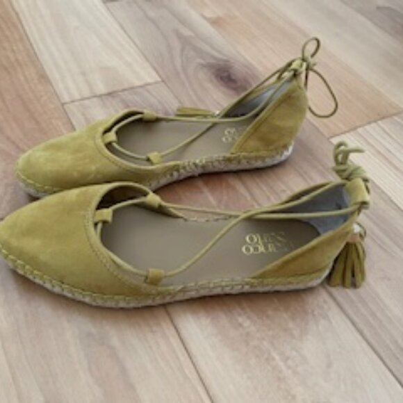 Franco Sarto Dream Suede Lace Espadrilles size 7 - Picture 2 of 13